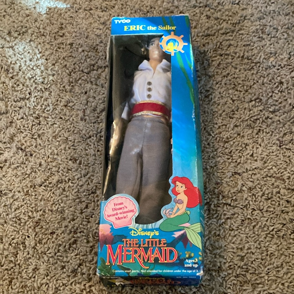 New Disney the Little mermaid Eric, the sailor doll